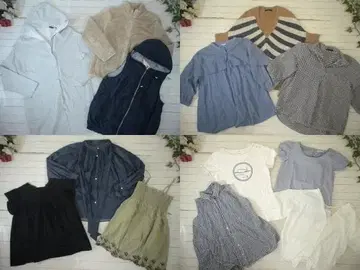 24-5540 여성용 의류 묶음 판매 21벌 M 사이즈