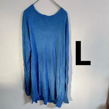 a.n.d.e.a.y 파랑 긴팔 니트 L 사이즈