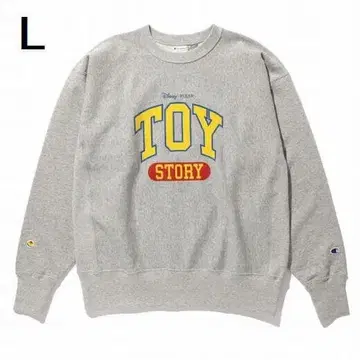 빔즈 별주 챔피온 토이스토리 긴팔 스웨트 셔츠 L 그레이