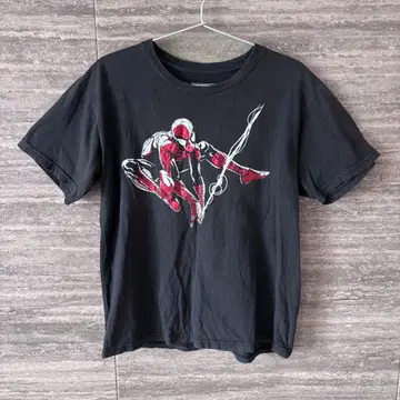 스파이더맨 T셔츠 MARVEL 반팔 티셔츠 해외 구제 의류 새상품급