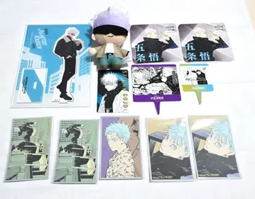 주술회전 아크릴 스탠드 마스코트 코스터 메모리얼 컬렉션 고죠 사토루