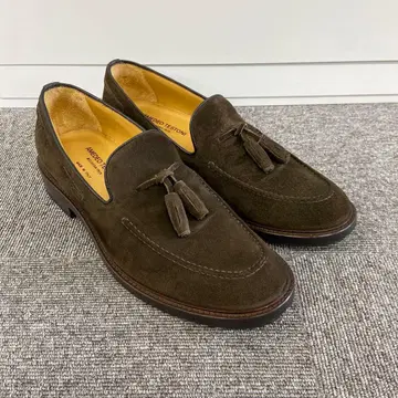 테스토니 스웨이드 태슬 로퍼 7.5