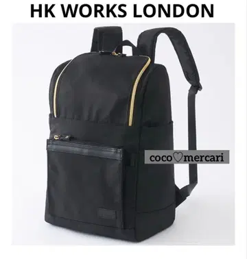 새상품 HK WORKS LONDON 라운드 데이팩 나일론 백팩