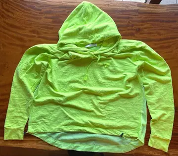 mnml 형광 후드티