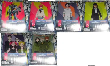 제일복권 지크 액스 F상 클리어 파일 & 스티커 6세트