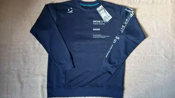 MOVESPORT 긴팔T셔츠 L사이즈 네이비 새상품