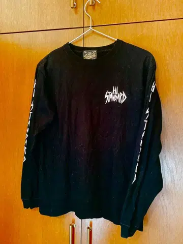 하이 스탠다드 스컬 티셔츠 롱티 M 사이즈