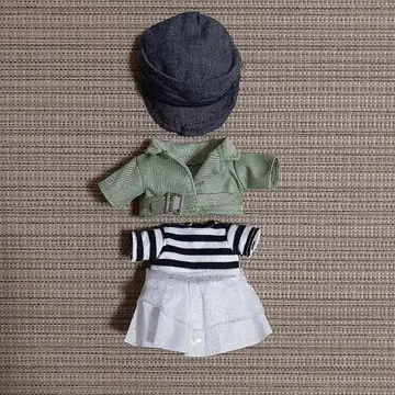 누이모즈 코트 원피스 세트 아웃도어 걸 햇 포함