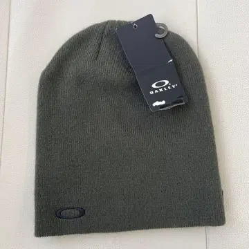 Oakley 카키 니트 모자 미사용
