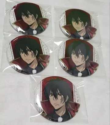 가정교사 히트맨 REBORN! XANXUS 글리터 캔뱃지 화이트 의상