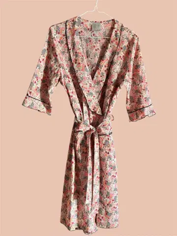 Le chat 루샤 코튼 가운 룸웨어