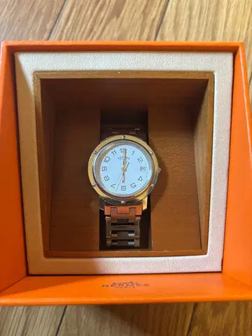 가격 인하! 에르메스 클리퍼 나클레 손목시계