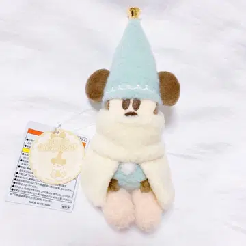 디즈니 크리스마스 2025 리루린린 인형 배지 바 스카이블루 파랑