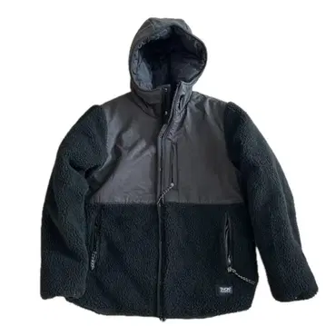 TAION 다운 자켓 보아 절개 리버서블 M