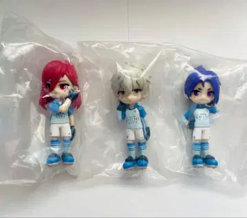 블루 록 전시회 피규어 나기 세이시로, 미카게 레오, 치기리 효마