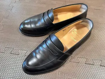 스코치 그레인 가죽 신발 태슬 로퍼 3511BL EEE