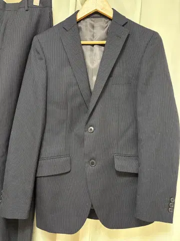 취업 정장 상하의 세트 남성용 네이비 JOURNAL WORKS