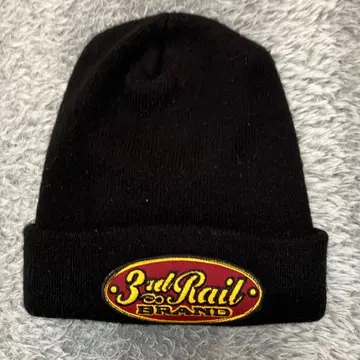 배드 레일 브랜드 니트 모자