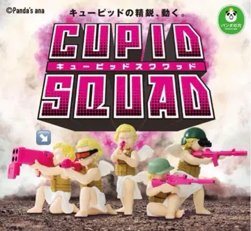 팬더의 구멍 큐피드 스쿼드 전 5종 컴플리트 풀컴프 가챠