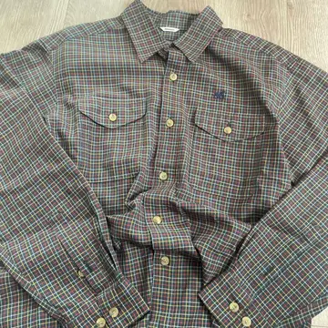 00s MILLET check big shirt