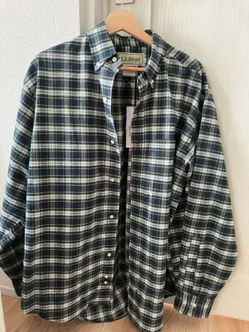 L.L.Bean 체크 무늬 L 사이즈 새상품 JAPAN EDISHON