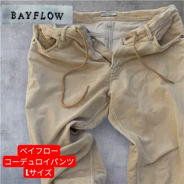 베이플로우 BAYFLOW 코듀로이 베이지 팬츠 사이즈 3