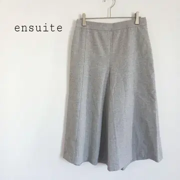 엔 스위트 레나운 가우초 팬츠 와이드 팬츠 클린 소프트 그레이