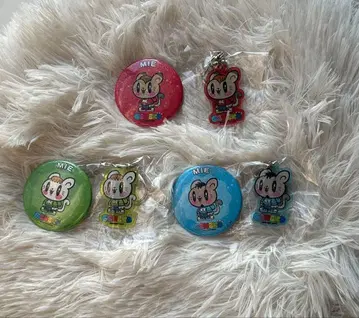 GENERATIONS 제고양이MIE 아크릴 키링 캔뱃지 세트