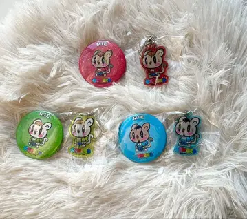 GENERATIONS 제고양이MIE 아크릴 키링 캔뱃지 세트