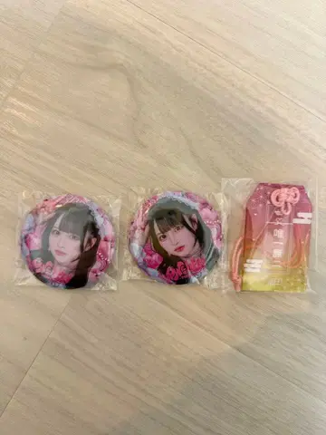 iLIFE! 나란 노도카 캔뱃지 아크릴 부적 세트 아이라이프