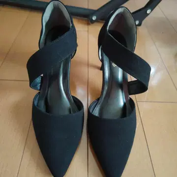 여성용 하이힐 블랙 LL