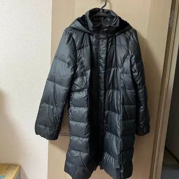 MEO 블랙 다운 코트