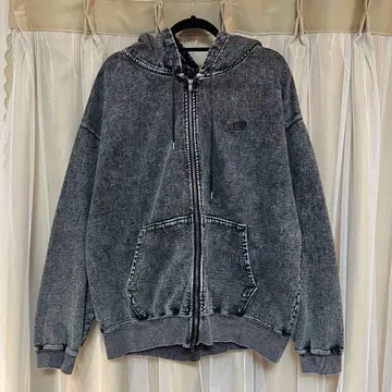 CLEL 집업 후드티 그레이