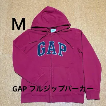 GAP 블루 지퍼 후드티 M
