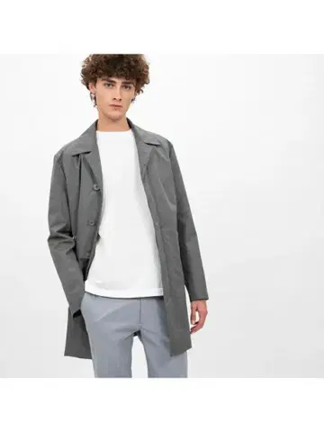 새상품급 클리닝 3in1 스프링 코트 LACOSTE 라코스테 그레이 M