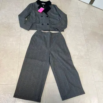 [새상품] 겨울용 수트 셋업