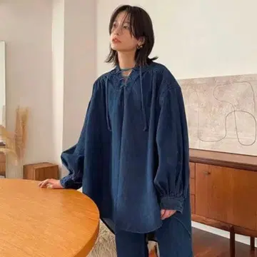 클라네 데님 상의