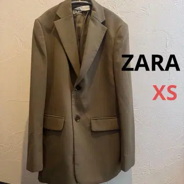 zara 자켓 오버 사이즈 블레이저 xs 카키