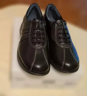 타카이 씨의 신발 5E 소가죽 경량 컴포트 슈즈 블랙 컬러 24.5cm