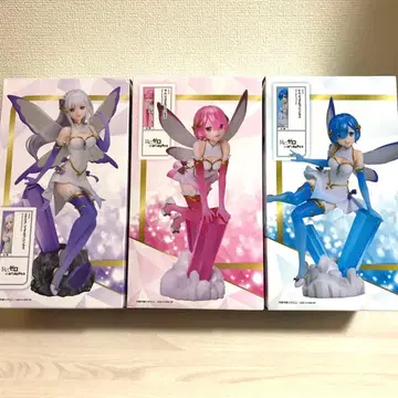 리제로 라운드원 한정판 피규어 렘 라무 에밀리아