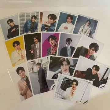 Snow Man 메구로 렌 공식 사진 15장 세트