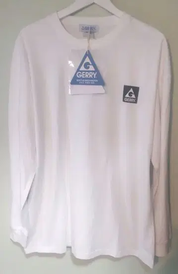 택 포함 새상품 GERRY 화이트 긴팔 T셔츠 L사이즈