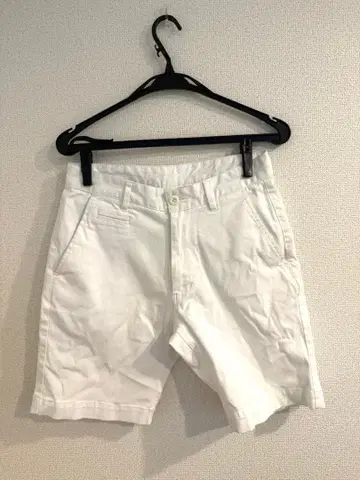 바니 뉴욕 화이트 숏팬츠 S 남성용