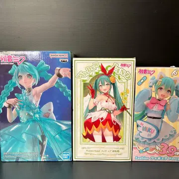 하츠네 미쿠 피규어 3종 세트