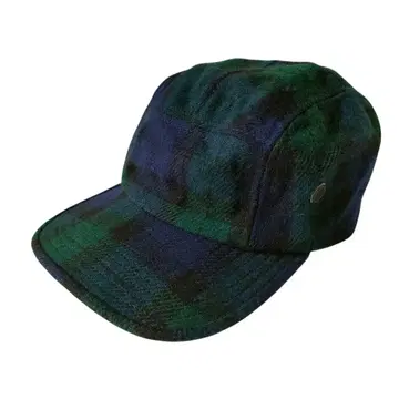 뉴욕햇 블랙워치 체크 제트캡 그린 미국제