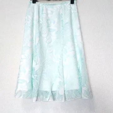 온워드 자유구 플레어 스커트 쉬폰 스커트