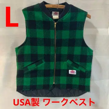 CABOOSE 워크 베스트 USA 멜톤 버팔로 체크