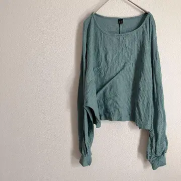 SHEIN 쉬인 [ XL ] 라이트 블루 긴팔 상의