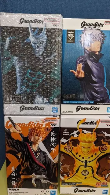 Grandista 피규어 4개 세트 미개봉 새상품