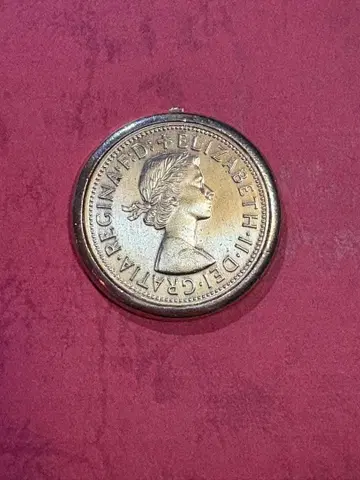 동전 금화 펜던트 탑 1967 엘리자베스 여왕